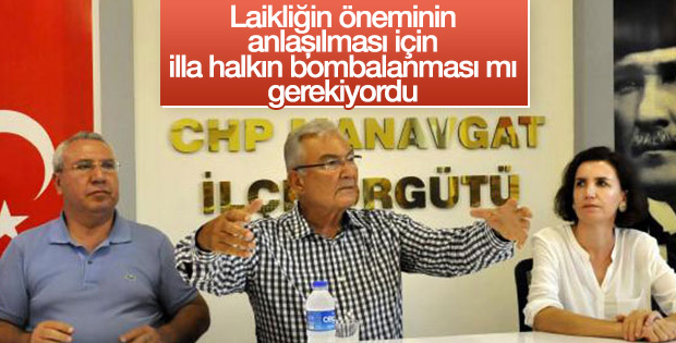 Deniz Baykal'dan laiklik çıkışı