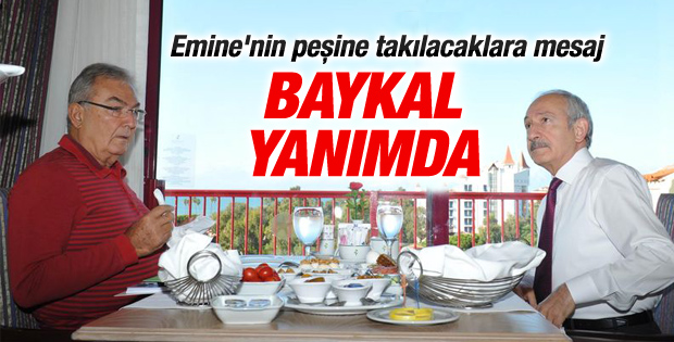 CHP Lideri Kılıçdaroğlu Baykal'la kahvaltıda buluştu