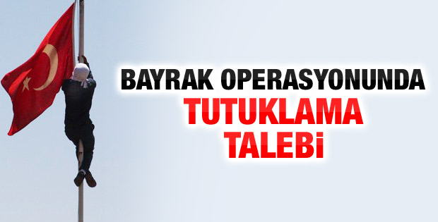 Bayrak soruşturmasında 5 kişi adliyeye sevk edildi