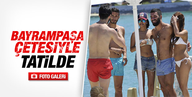 Arda Turan tatile çıktı