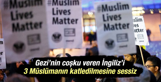 BBC'ye 3 Müslüman genç protestosu