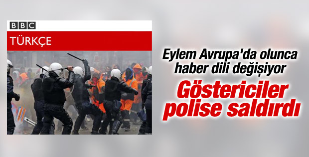 BBC Türkçe'nin dili Taksim'de başka Brüksel'de başka