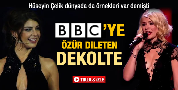 ATV'deki dekolte krizi BBC'de de yaşanmış - izle
