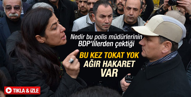 BDP'li Ayla Akat polise hakaret etti