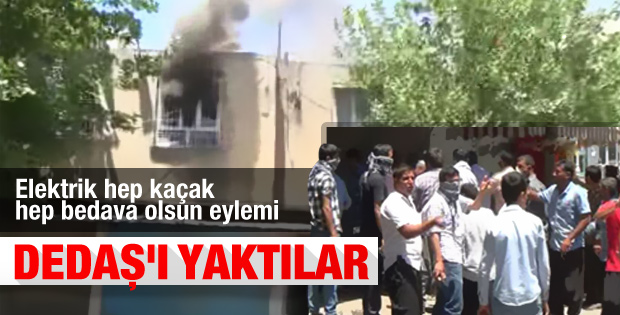 Şanlıurfa'da çiftçiler DEDAŞ binasını yaktı