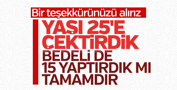 Bedelli askerlikte son durum