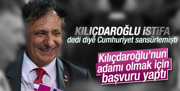 Kılıçdaroğlu'nu eleştiren Bedri Baykam PM'ye aday