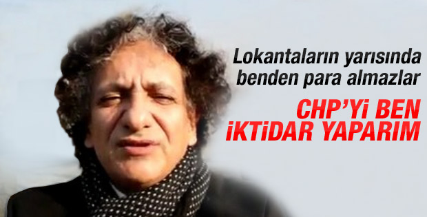 Bedri Baykam: CHP'yi ben iktidar yaparım