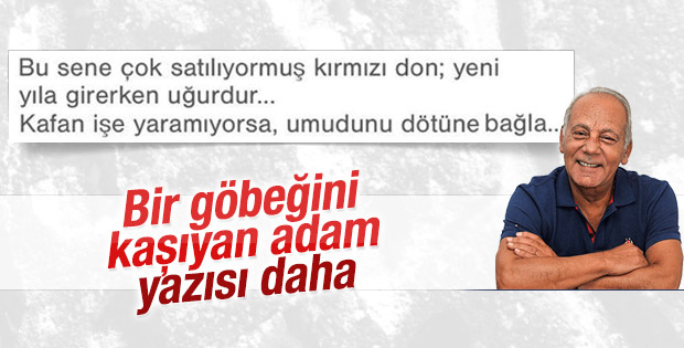 Bekir Coşkun: Kırmızı don giyin