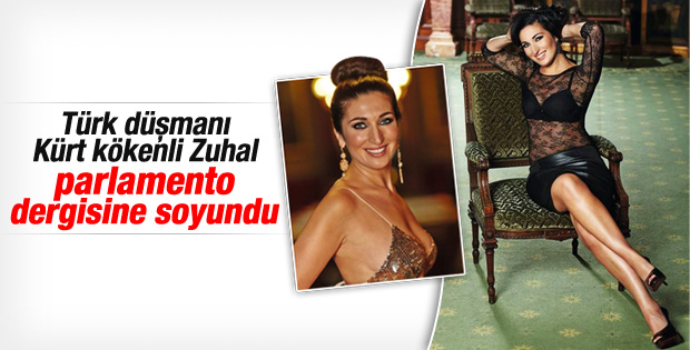 Belçikalı Kürt vekilden cesur pozlar