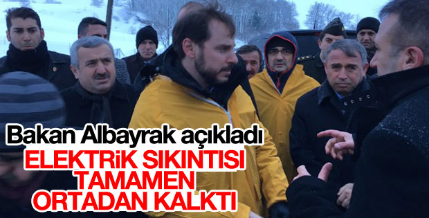 Bakan Albayrak'tan elektrik kesintisiyle ilgili inceleme