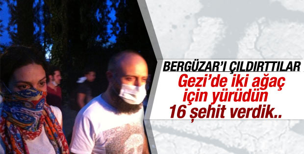 Instagram takipçisi Bergüzar Korel'i çıldırttı