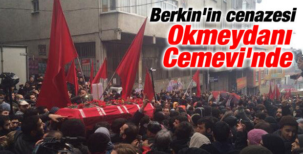 Berkin Elvan'ın cenazesi cemevine götürüldü