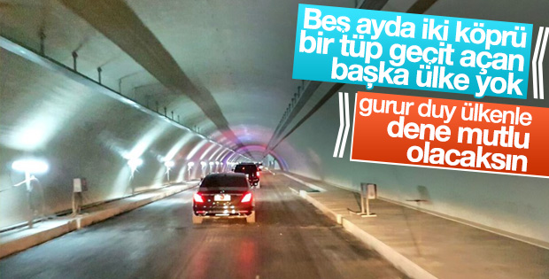 Avrasya tüneli için geri sayım başladı