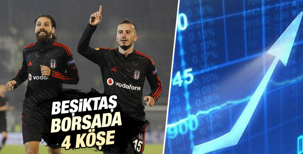 Beşiktaş borsada da kazandı