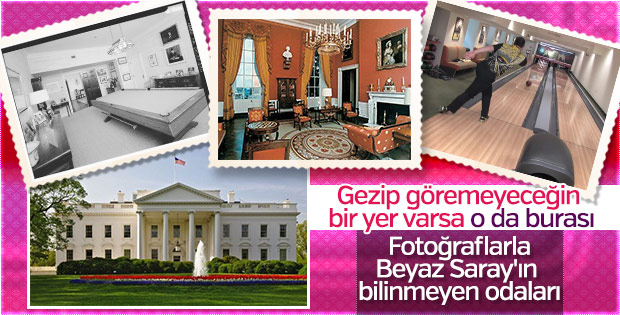 Beyaz Saray'ın bilinmeyen odaları: Solaryum bile var