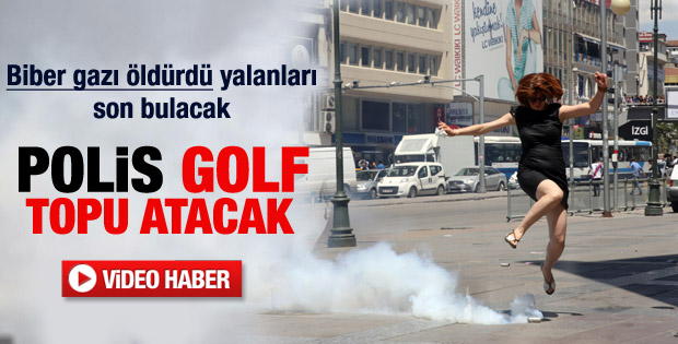Biber gazı kapsülü yerine toz - izle