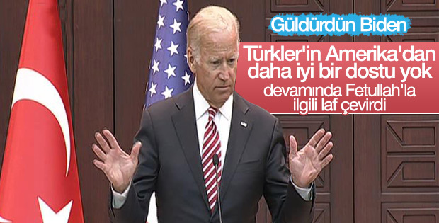 Joe Biden: Türkler'in Amerika'dan daha iyi bir dostu yok