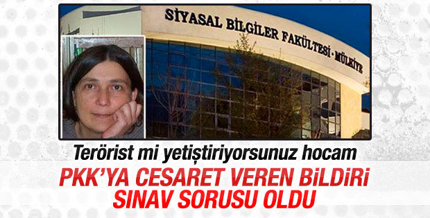 1100 imzalı bildiriyi sınav sorusu yapan hocaya inceleme