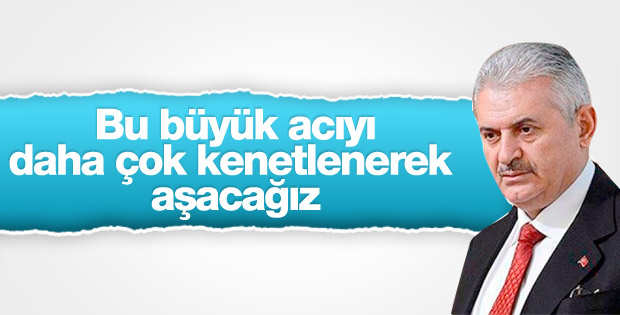 Başbakan Yıldırım: Şehitlerimizin kanı yerde kalmayacak