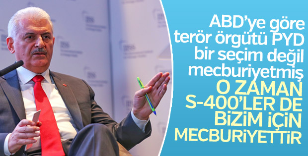 Başbakan Yıldırım'dan ABD'ye S-400 çıkışı