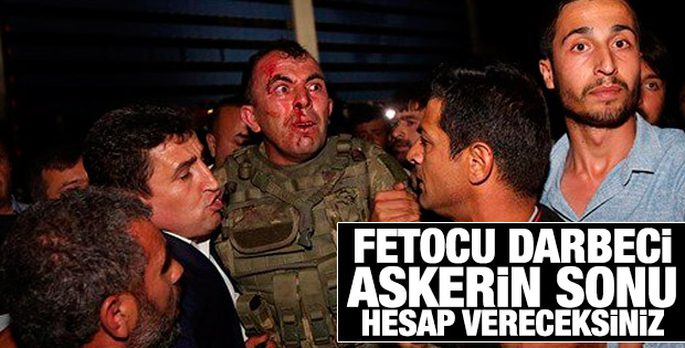 Halk darbecileri böyle püskürttü
