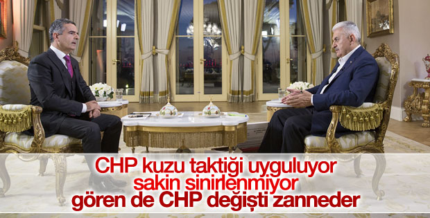 Başbakan: CHP kuzu taktiği uyguluyor