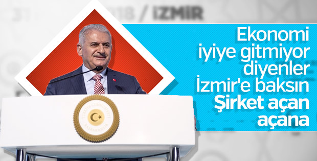 Başbakan Yıldırım, ekonomiyi kötüleyenlere cevap verdi