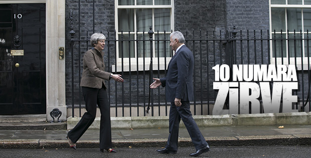 Binali Yıldırım 10 Downing Street'te