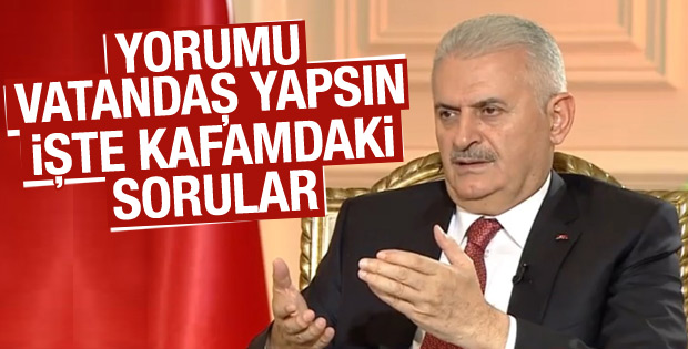 Başbakan Yıldırım 15 Temmuz gecesi yaşananları anlattı