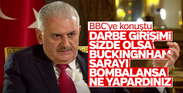 Başbakan'dan BBC'nin FETÖ sorusuna Buckingham cevabı