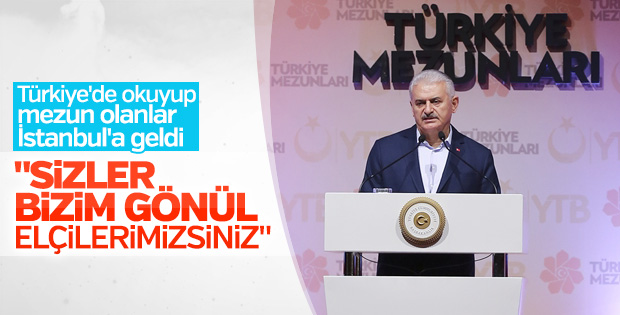 Başbakan 'Türkiye mezunları' ile buluştu