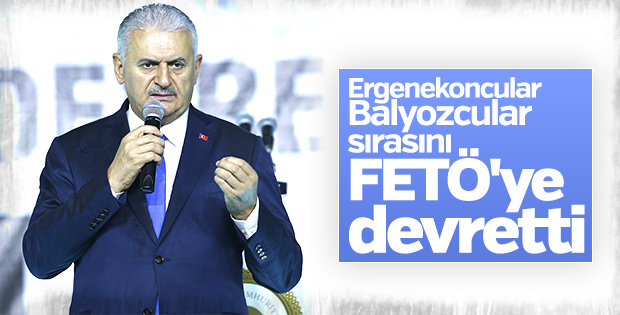 Başbakan Ergenekon-Balyoz-FETÖ üçlüsüne dikkat çekti