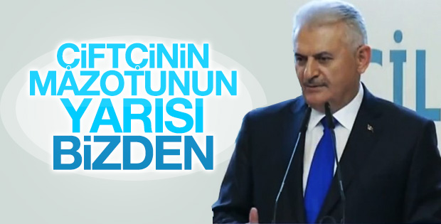Başbakan Yıldırım'dan çiftçiye mazot müjdesi