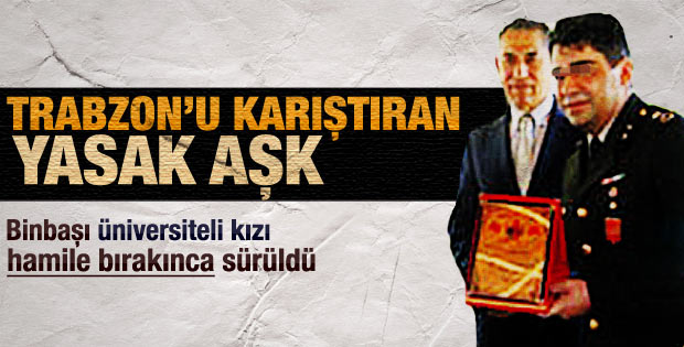 Üniversiteli kızı hamile bırakan binbaşıya sürgün