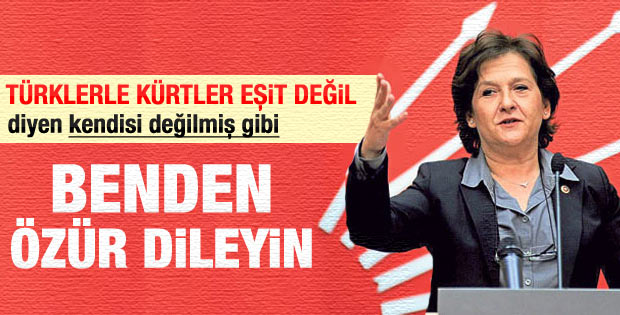 Birgül Ayman Güler: Benden özür dileyin