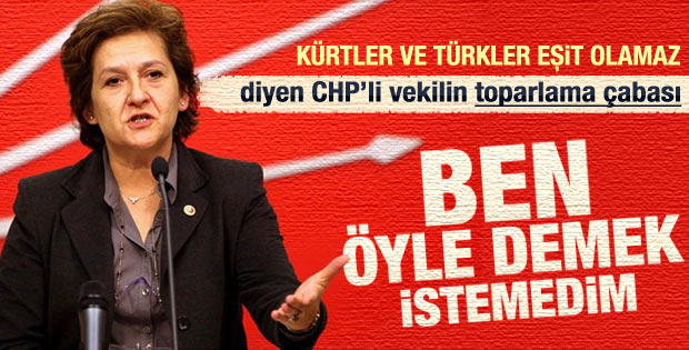 Kürtler ve Türkler eşit olamaz diyen CHP'li vekil konuştu