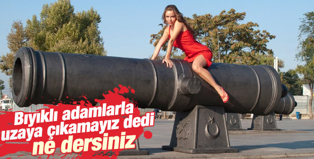 Karolin Fişekçi'nin bıyık rahatsızlığı