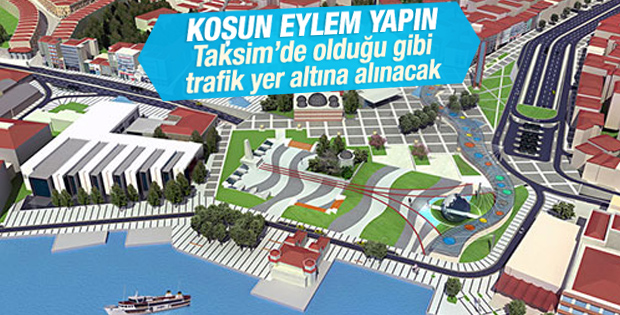 Beşiktaş Meydanı Yayalaştırma Projesi hazır