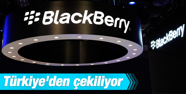 Blackberry Türkiye'den çekildi