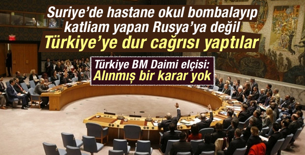BMGK'dan Türkiye'ye: Suriye'ye top atışlarını durdurun
