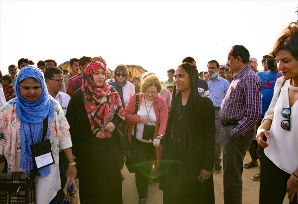 Nobel ödüllü kadınlar Arakan'da yaşanan vahşeti dinledi