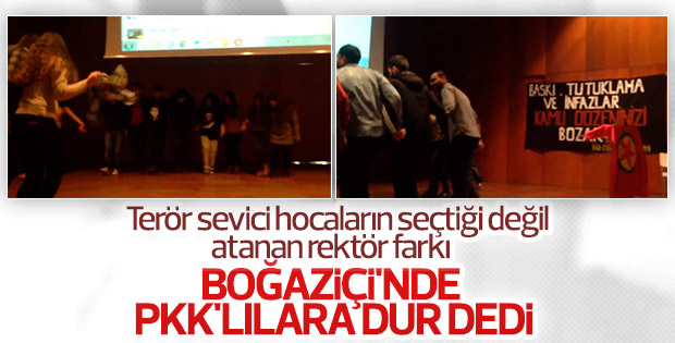 Boğaziçi Üniversitesi’nin yeni rektörü PKK'ya geçit vermedi