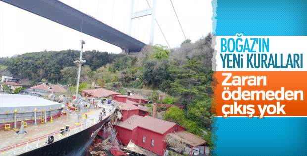 İstanbul Boğazı'nın yeni kuralları