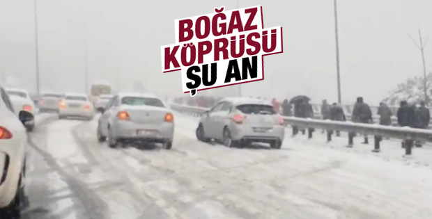 İstanbullular Boğaz geçişinde yürümek zorunda kaldı