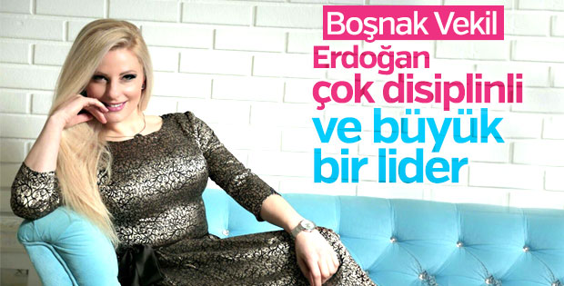 Recep Tayyip Erdoğan hayranı Boşnak Vekil