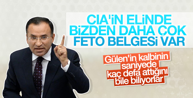 Bakan Bekir Bozdağ'dan CIA ayrıntısı