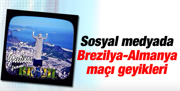 Sosyal medyada Brezilya - Almanya maçı geyikleri