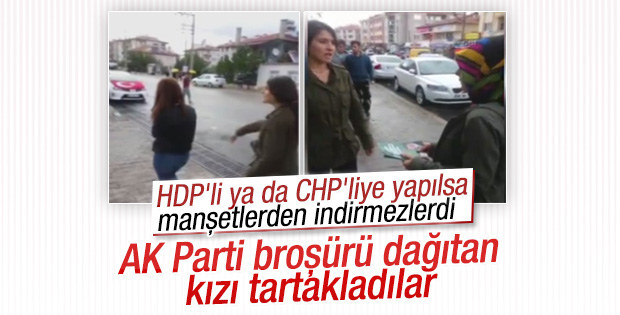 Muğla'da AK Parti broşürü dağıtanlara saldırı