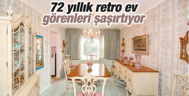 72 yıllık retro ev satışta